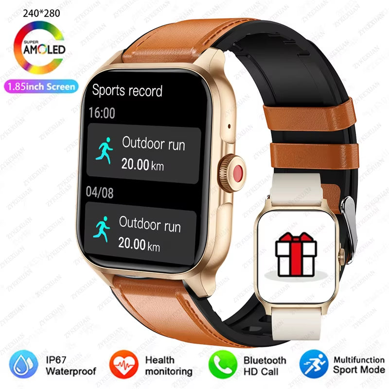 2025 New for Xiaomi Smart Watch Men Blood Oxygen Heart Rate Monitoring Sports Fitness Watch Man Woman Bluetooth Call Smart Watch