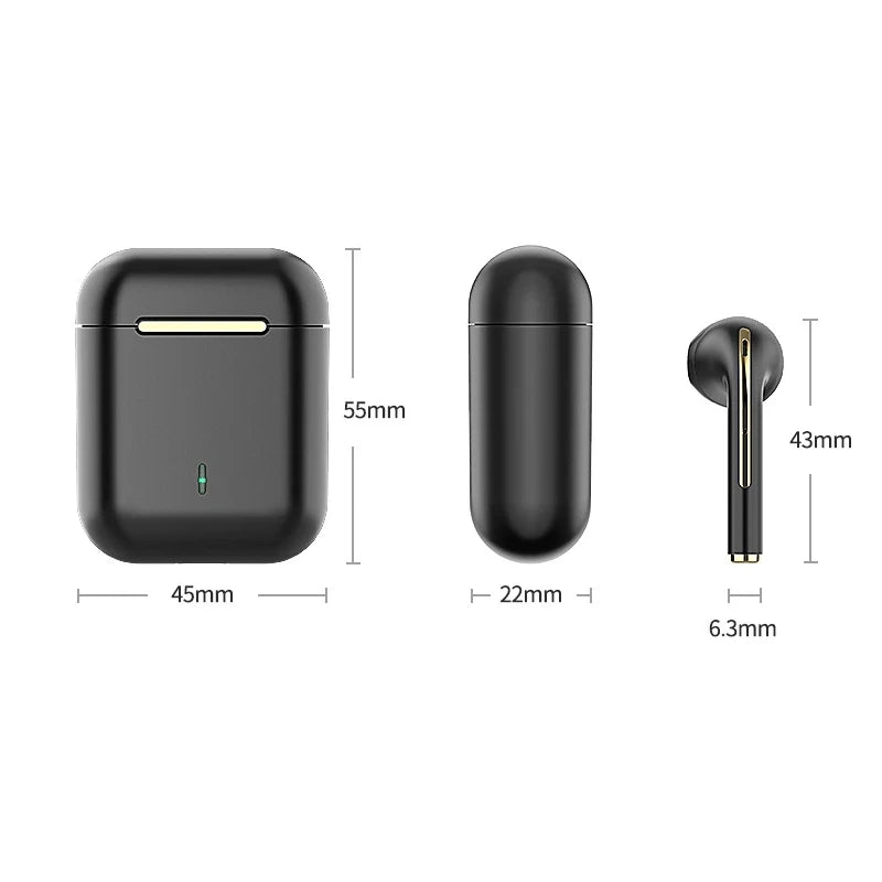 Xiaomi Wireless Earphones J18 in Ear TWS Bluetooth Ture Sport Headphones Hifi Stereo Game Waterproof Headset with Microphone