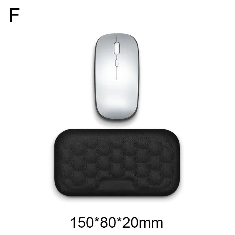 Mousepad Ergonomic Keyboard Mouse Wrist Rest Office Typing Protection Relax Wrist Memory Foam Mouse Pad Computer Laptop Desk Mat