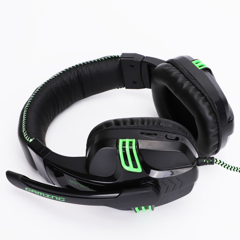 Headset Gaming Computer Headset Subwoofer Gaming Headset with Microphone