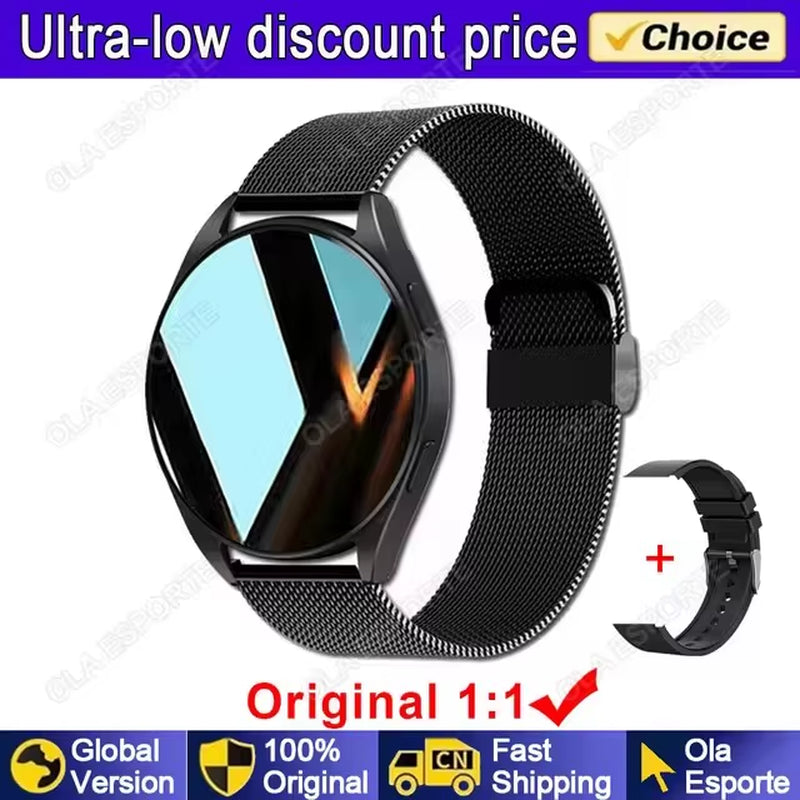 2024 New for Samsung Galaxy Watch 7 NFC Smart Watch Men Women Bluetooth Call HD 360*360 Screen Voice Call GPS Sports Watches M10